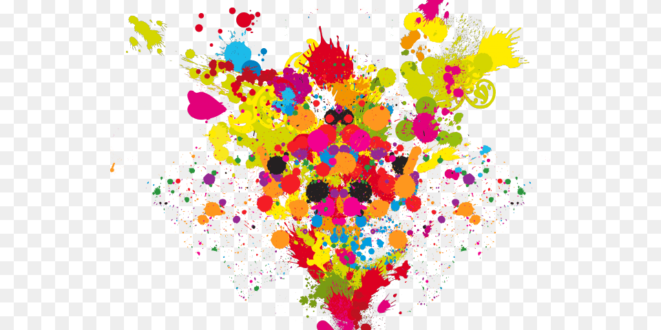 Vector Burst Paint Paint Color Splash, Art, Graphics, Pattern, Modern Art Free Png