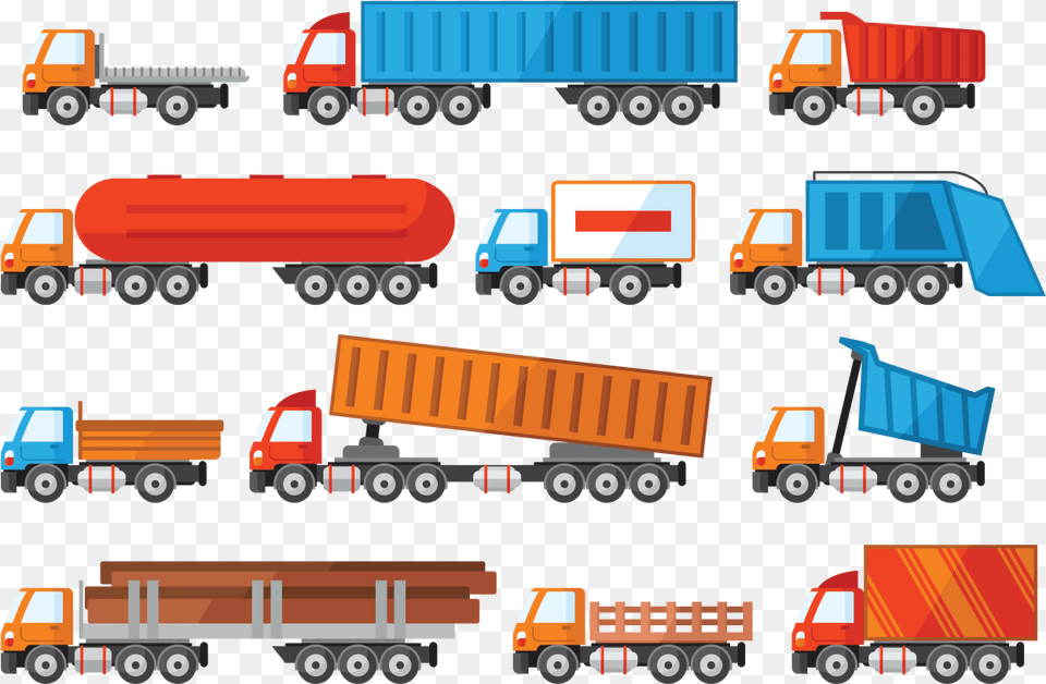 Vector Camion Icono, Trailer Truck, Transportation, Truck, Vehicle Png Image