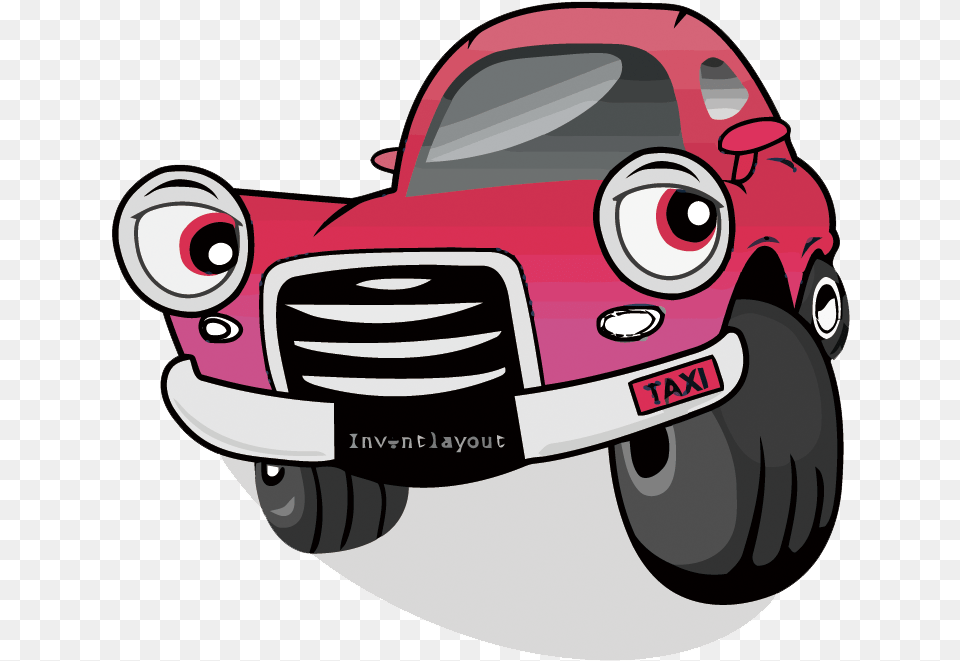 Vector Cartoon Car Car Transparent Background Vector Cartoon, Machine, Wheel, Transportation, Vehicle Free Png