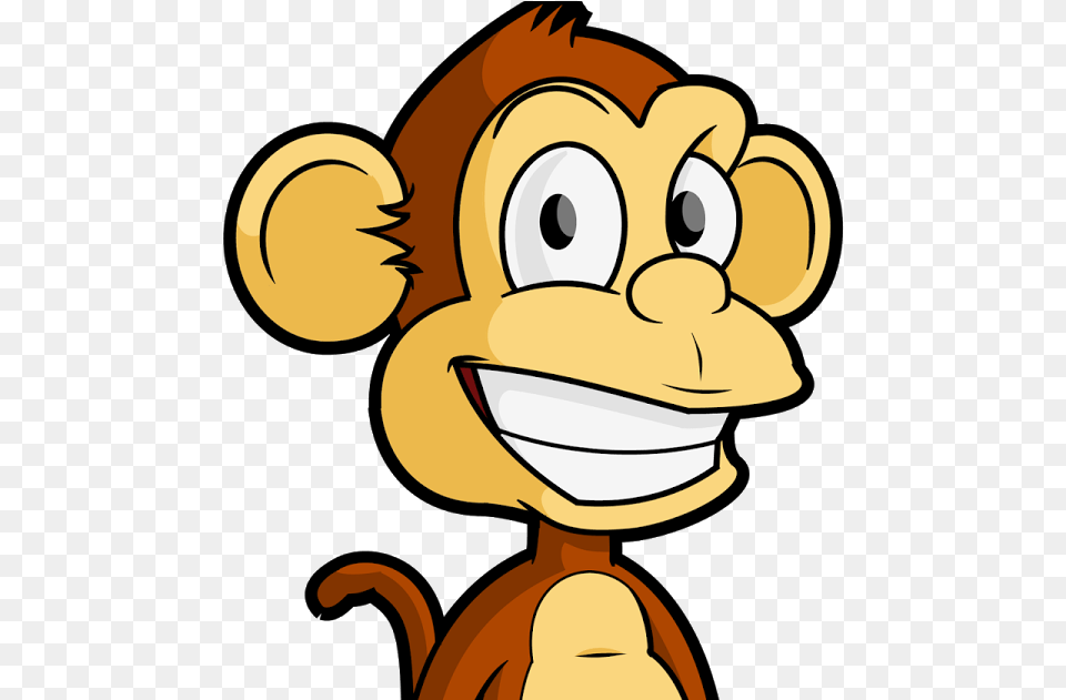 Vector Cartoon Monkey, Baby, Person Free Transparent Png