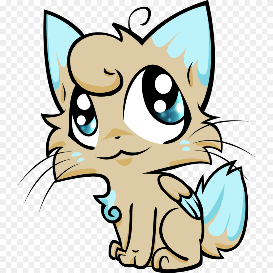 Vector Cat Clipart Library Cute Cat Clipart, Animal, Mammal, Pet, Baby Free Png