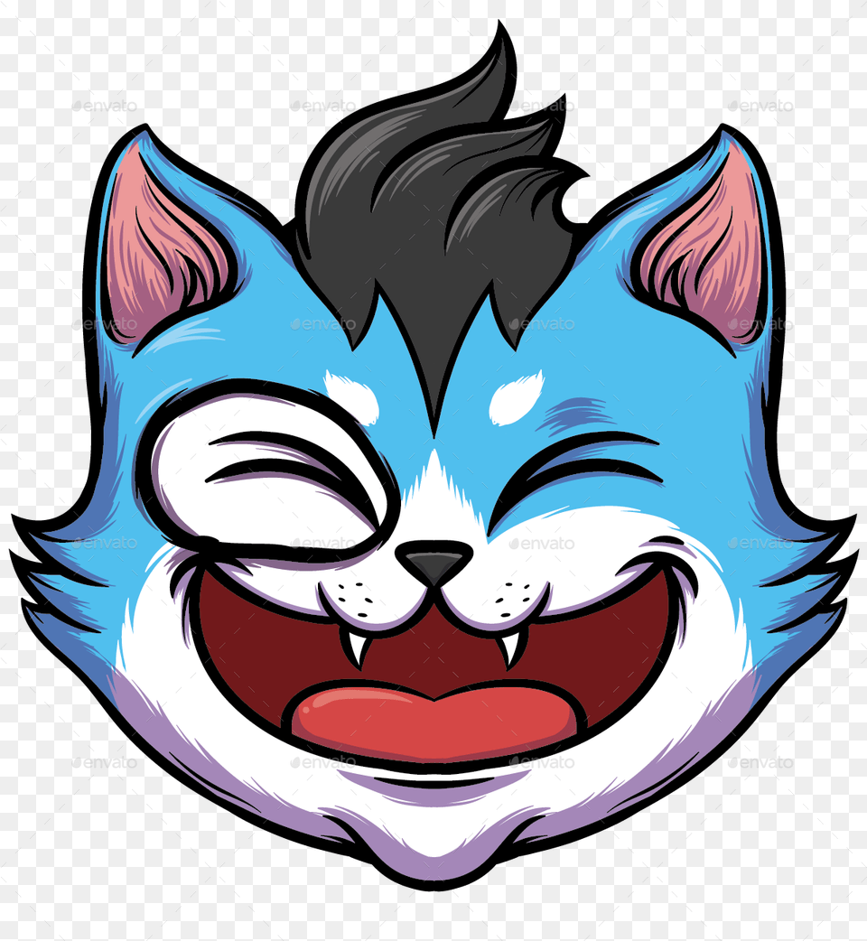 Vector Cat Emblem Cartoon, Baby, Person, Performer, Clown Png