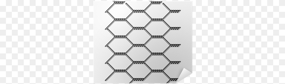 Vector Chicken Wire Seamless Black Silhouette Poster Chicken Wire, Pattern, Grille, Food, Honey Png Image