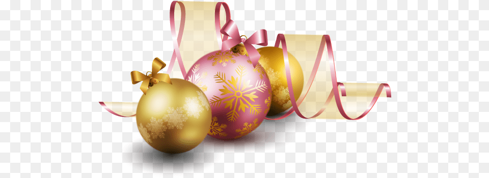 Vector Christmas Ribbon Ball Element Transparent Christmas Vector, Egg, Food Free Png