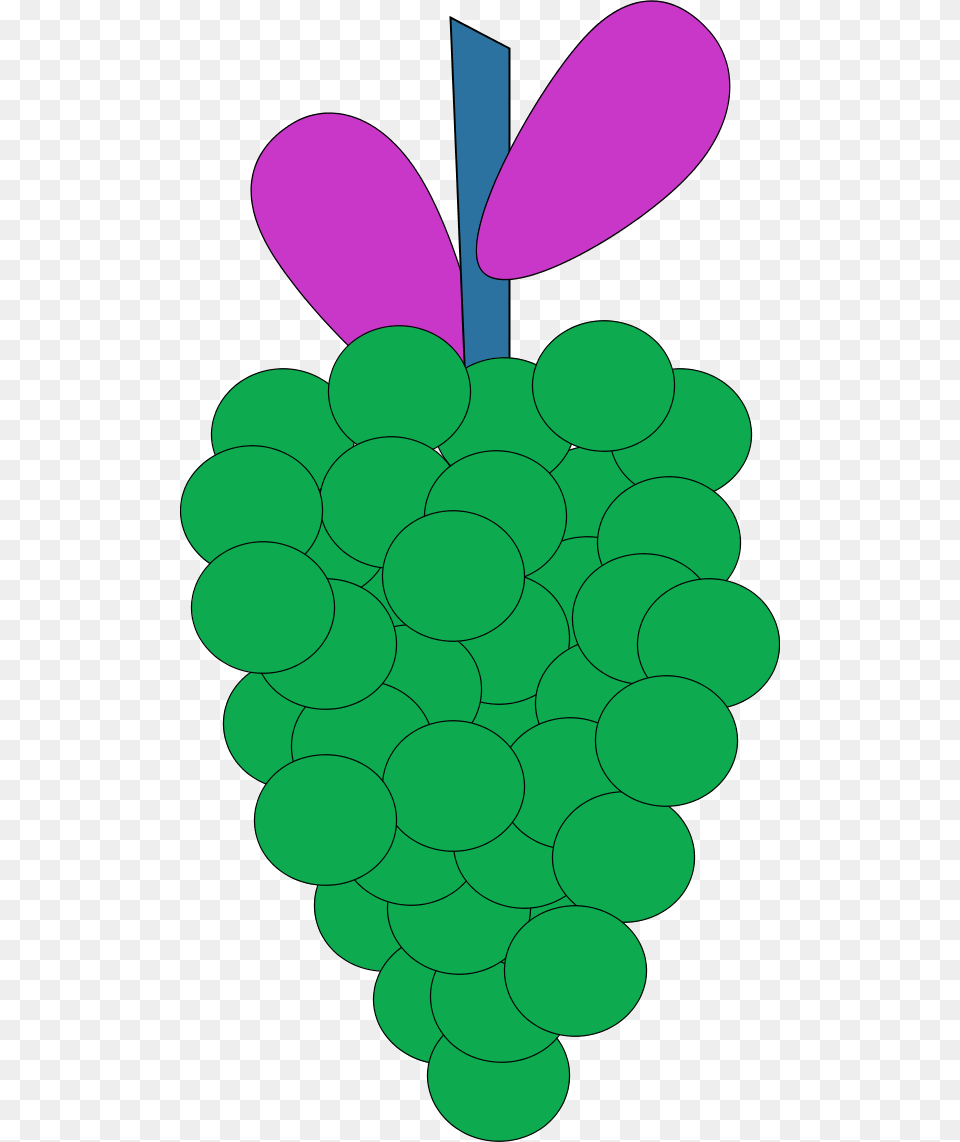 Vector Clip Art Cartoon Grape Vine, Food, Fruit, Grapes, Plant Free Png Download