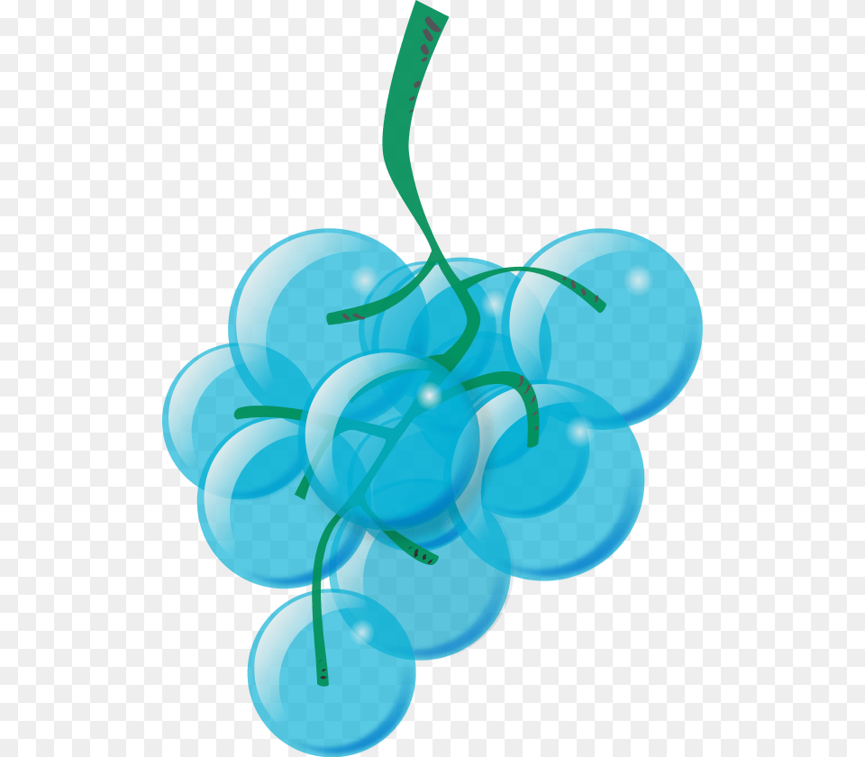 Vector Clip Art Cartoon Green Grapes, Food, Fruit, Plant, Produce Free Png Download