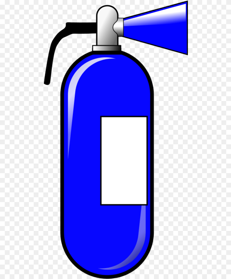 Vector Clip Art Fire Extinguisher Blue Symbol Fire Extinguisher Symbol, Bottle Free Png