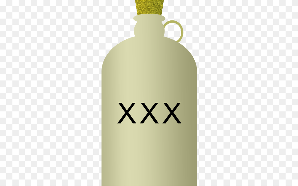 Vector Clip Art Of A Jug With Toxic Water Inside Moonshine With Transparent Background, Bottle Png Image