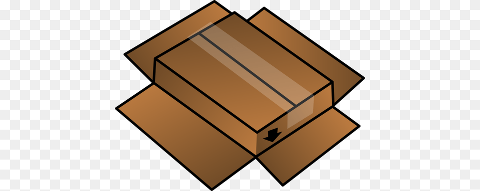 Vector Clip Art Of Cardboard Box Turned Around, Carton, Package, Package Delivery, Person Png