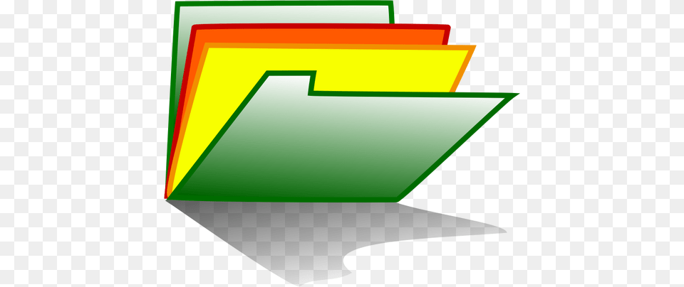 Vector Clip Art Of Multi Colored Pc Folder Icon, File, File Binder, File Folder, Text Free Transparent Png