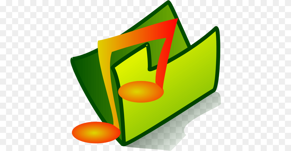 Vector Clip Art Of Musical Folder Icon Free Png Download