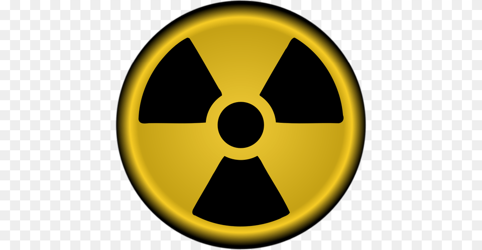 Vector Clip Art Of Nuclear Radiation Symbol, Disk, Sign Free Transparent Png