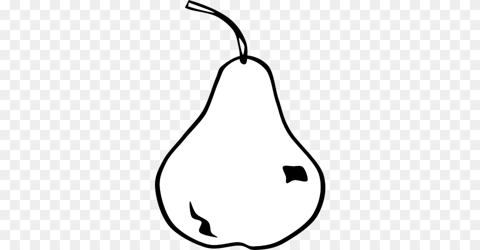 Vector Clip Art Of Pear, Food, Fruit, Plant, Produce Png