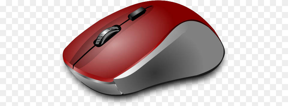 Vector Clip Art Of Red Computer Mouse Computer Mouse, Computer Hardware, Electronics, Hardware, Disk Free Png Download