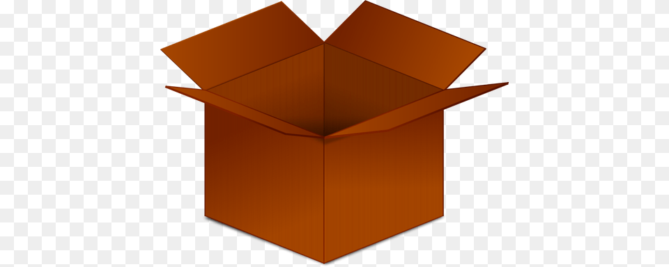 Vector Clip Art Of Sealed And Open Cardboard Boxes, Box, Carton, Mailbox, Package Png Image