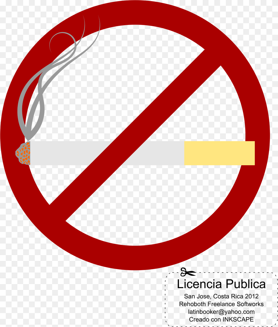 Vector Clip Art Of Wavy Smoke No Smoking Sign Svg No Earbuds Sign, Symbol, Disk, Road Sign Free Png