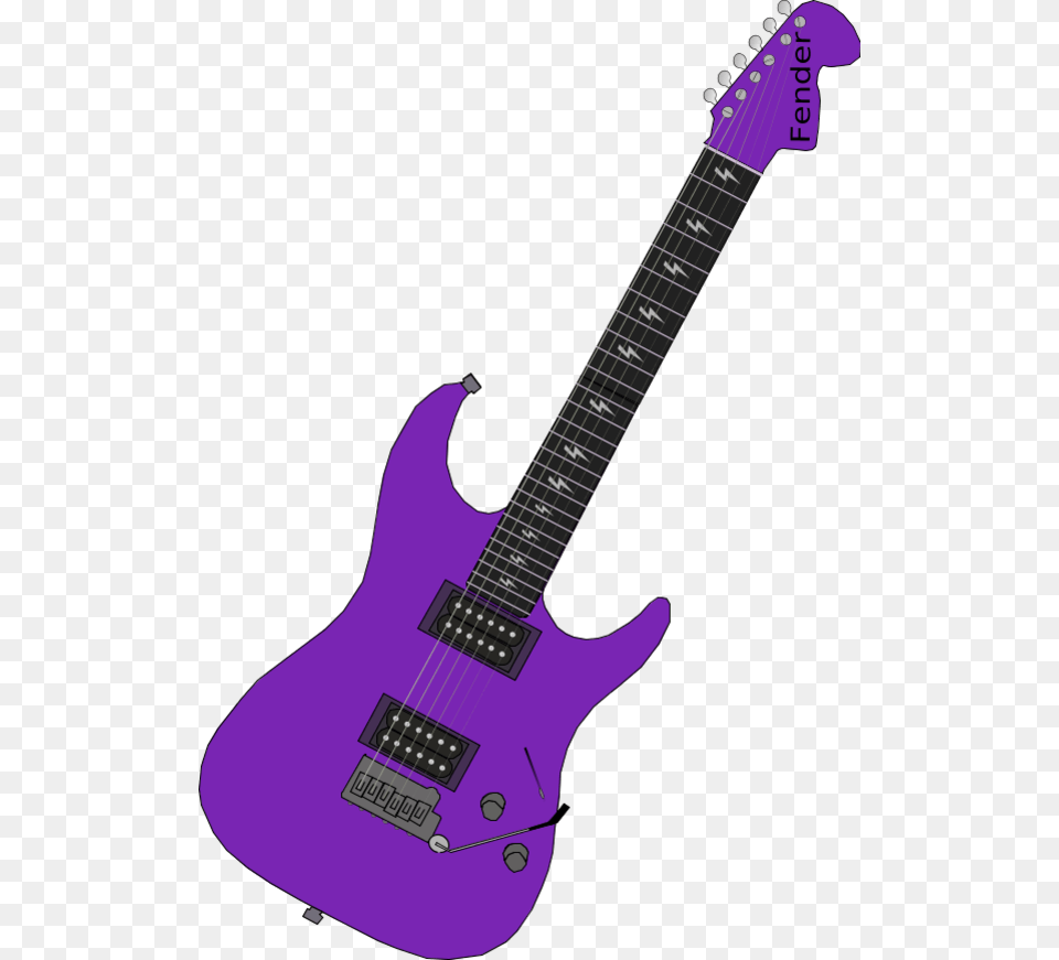 Vector Clip Art Purple Guitar Clip Art, Electric Guitar, Musical Instrument Free Png