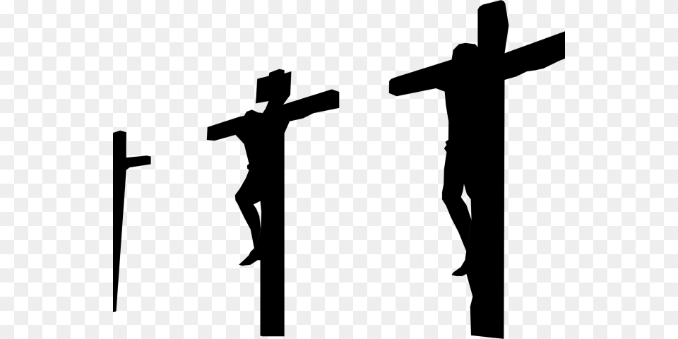 Vector Clipart Cross Cross Of Jesus No Background, Gray Free Transparent Png