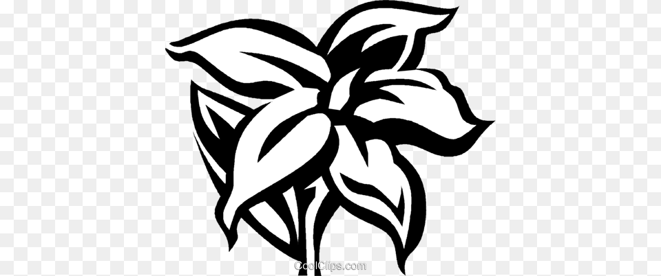 Vector Clipart Jasmine Flower, Stencil, Art, Floral Design, Graphics Png Image