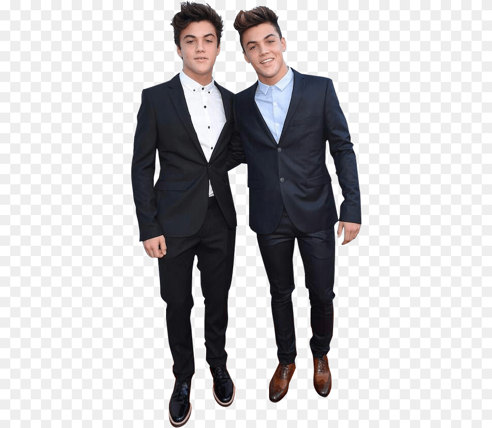 Vector Clipart Psd Peoplepng Grayson And Ethan Dolan 2015, Tuxedo, Suit, Clothing, Formal Wear Free Png