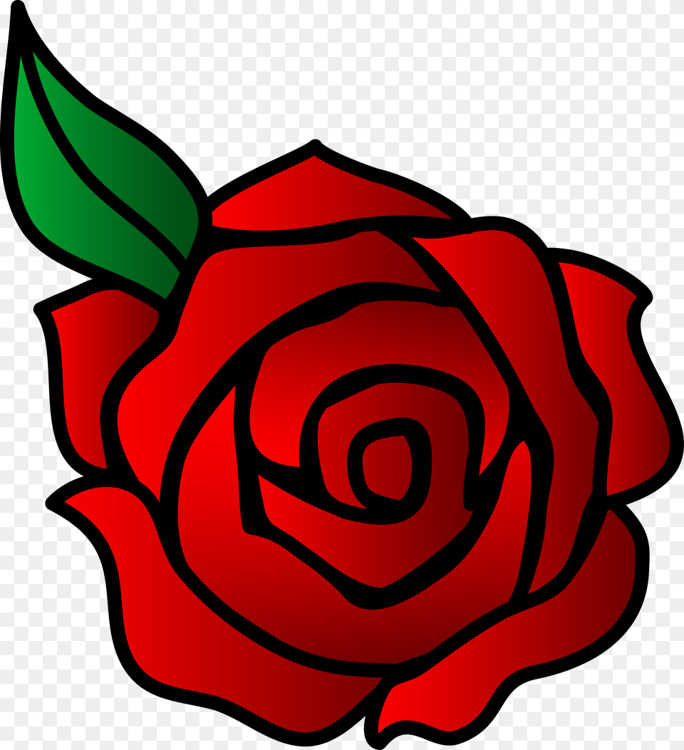 Vector Clipart Rose, Flower, Plant, Dynamite, Weapon Free Png Download