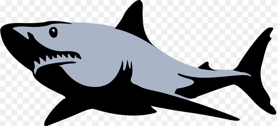 Vector Clipart Sharks Clip Art, Stencil, Animal, Fish, Sea Life Free Png