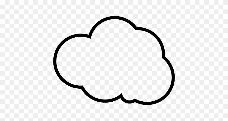 Vector Cloud Outline, Sticker, Stencil, Body Part, Hand Free Png
