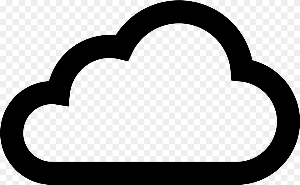 Vector Clouds Clipart Freeuse Library Vector Cloud Icon, Gray Free Png