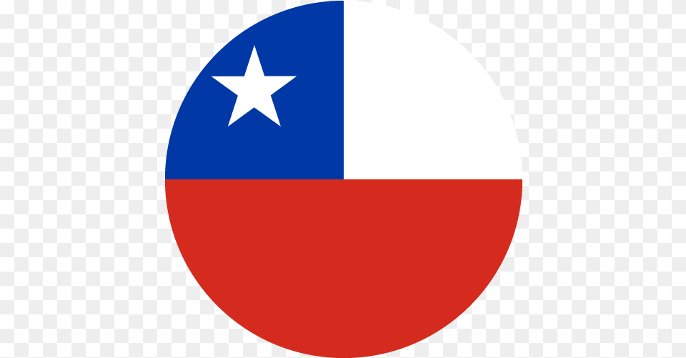 Vector Country Flag Of Chile Circle Vector World Flags Chile Flag Icon, Star Symbol, Symbol Free Png