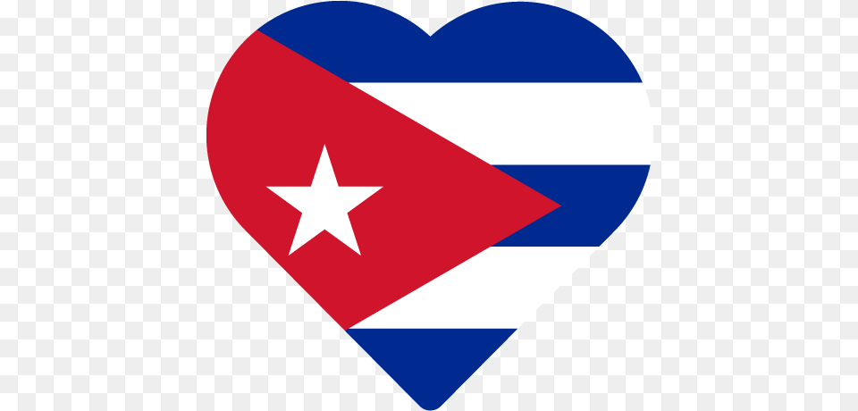 Vector Country Flag Of Cuba Heart Puerto Rican Flag Png Image