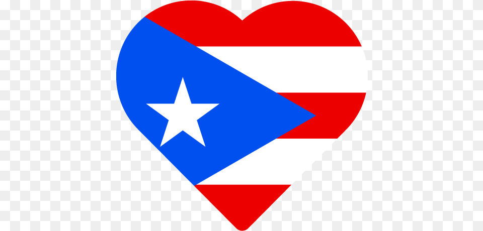 Vector Country Flag Of Puerto Rico Heart Vector World Flags Heart Puerto Rican Flag Png Image