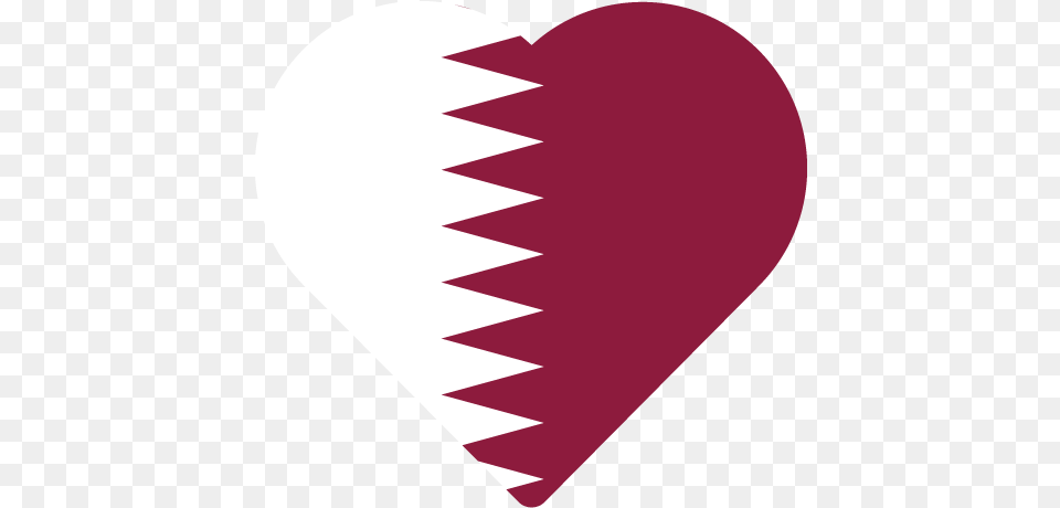 Vector Country Flag Of Qatar Heart Vector World Flags Illustration, Person Free Png