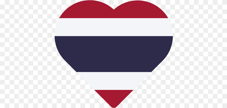 Vector Country Flag Of Thailand Heart Vector World Flags Girly, Balloon, Aircraft, Transportation, Vehicle Free Transparent Png