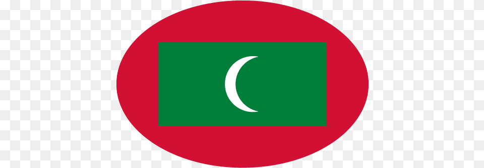Vector Country Flag Of The Maldives Circle, Nature, Night, Outdoors, Astronomy Free Png Download