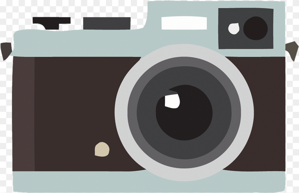 Vector Creative Flat Retro Camera Download Flat Camera, Digital Camera, Electronics, Mailbox Free Transparent Png