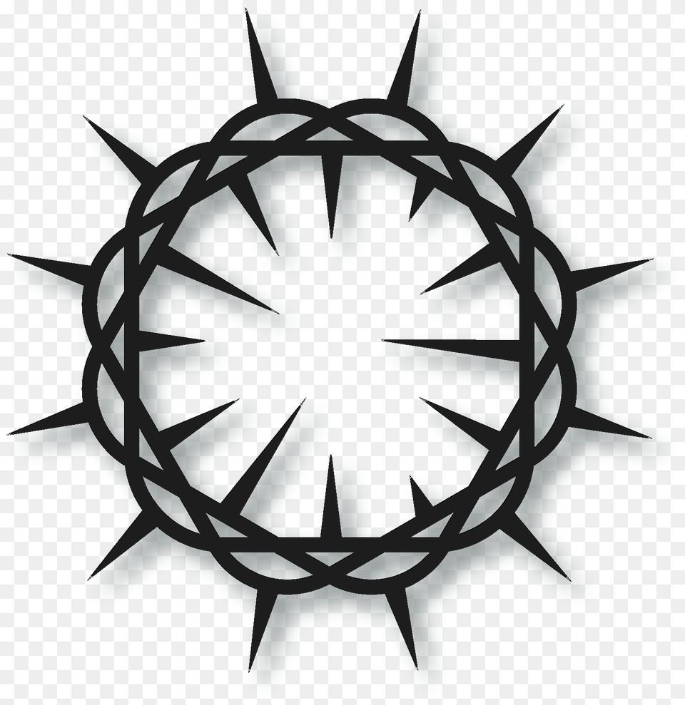 Vector Crown Of Thorns Svg Transparent Jesus Crown Of Thorns Vector, Machine, Coil, Rotor, Spiral Free Png Download
