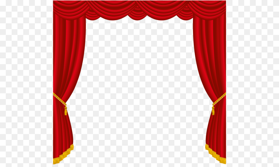 Vector Curtains Clip Art And Red, Indoors, Stage, Theater, Curtain Png