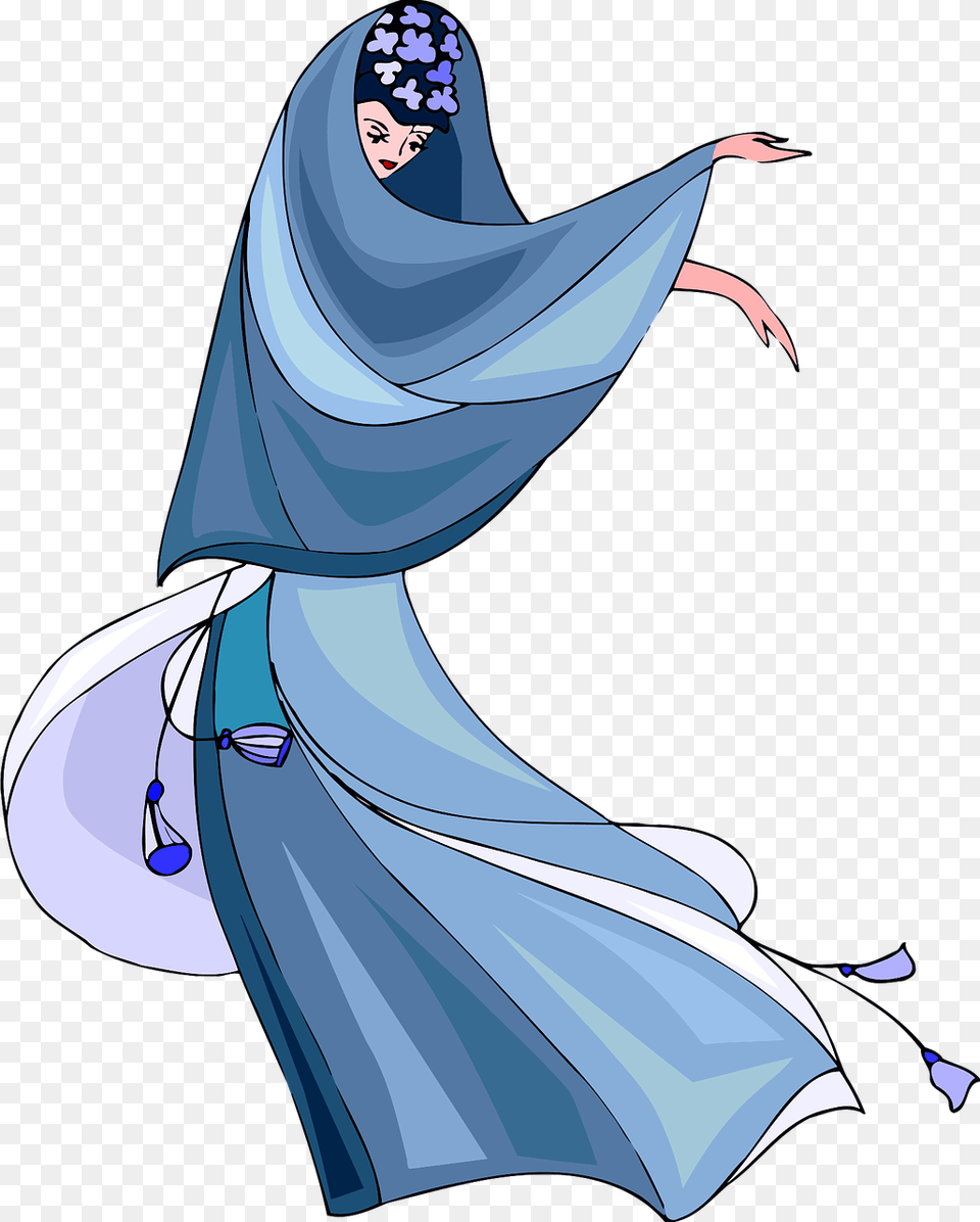 Vector Dancer39s Scarf, Fashion, Adult, Female, Person Free Png