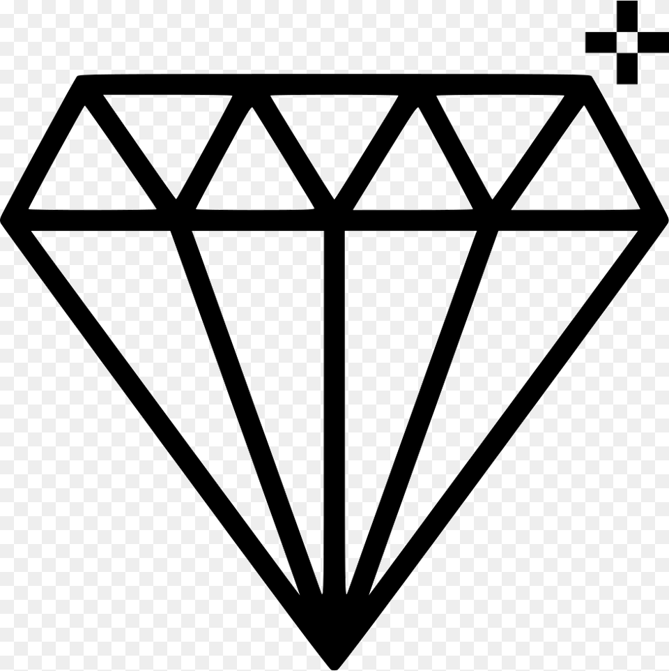 Vector Diamond Icons Computer Graphics Ring Gemstone Diamond Object, Accessories, Jewelry, Cross, Symbol Free Transparent Png