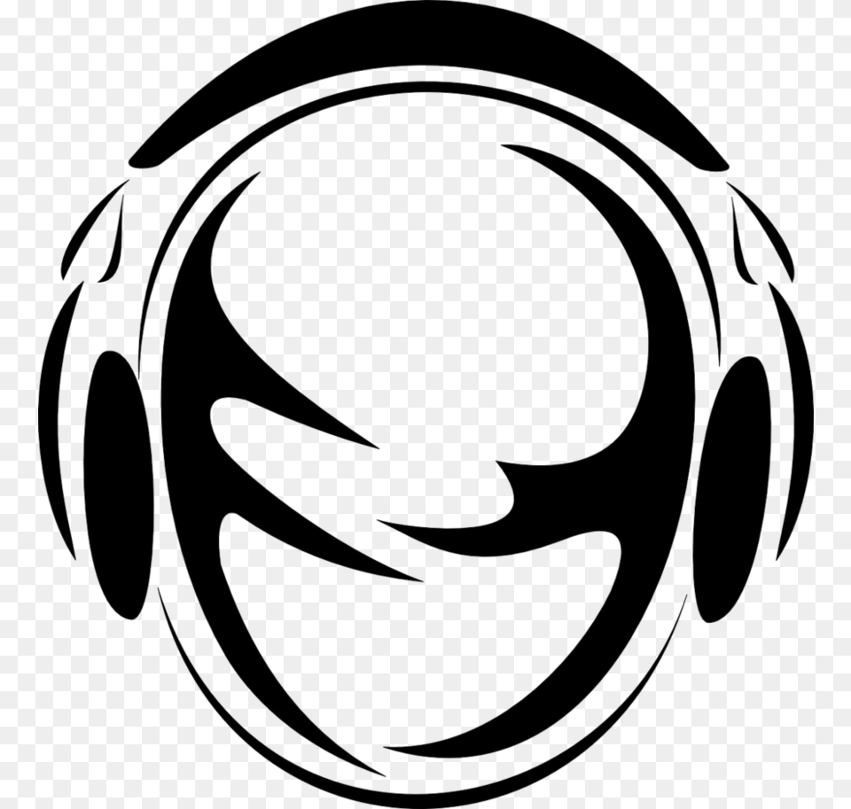 Vector Dj Headphones, Gray Free Png Download