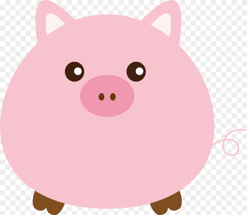 Vector Domestic Pig Hq Image Clip Art, Piggy Bank, Animal, Mammal, Rat Free Png Download