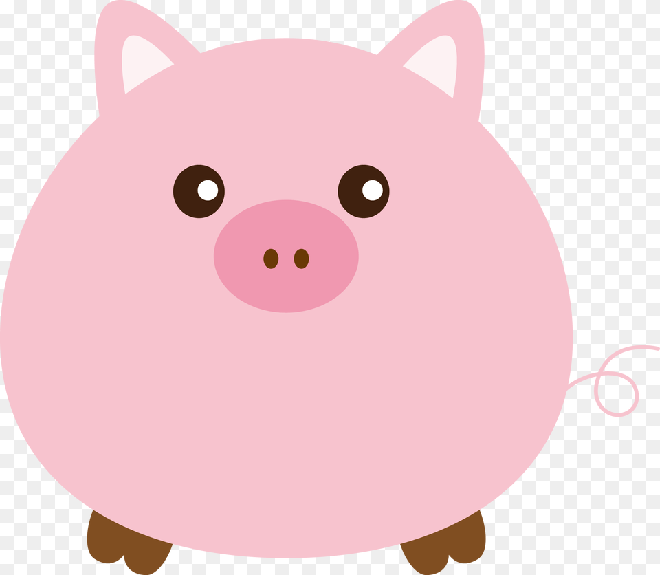 Vector Domestic Pig Hq Image Clipart Pig, Piggy Bank Free Png Download