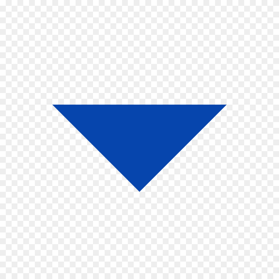 Vector Down Arrow Link, Triangle Free Transparent Png