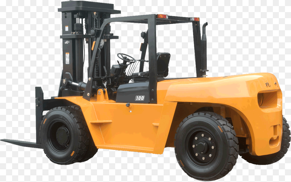 Vector Car Images In Caterpillar 12t Forklift, Machine, Wheel, Bulldozer Free Png Download