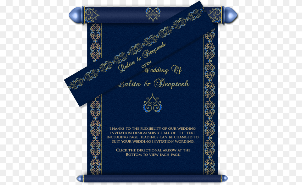 Vector Download Collection Of Free Transparent Scroll Wedding Card Design For Hindu, Text, Document Png