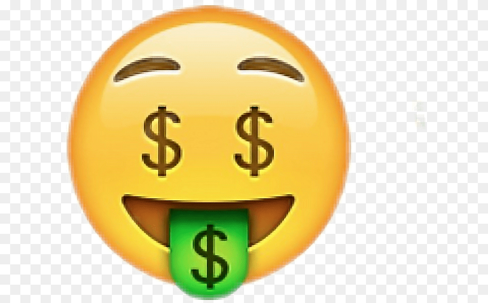 Vector Download Rr Money Face Emoji, Text, Number, Symbol, Head Png Image