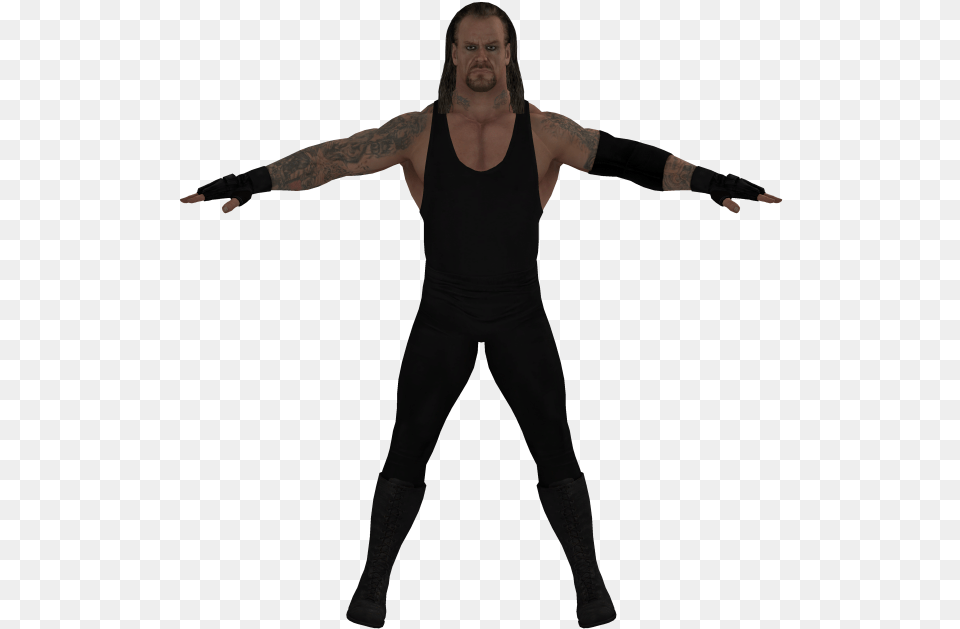Vector Undertaker Drawing Superstar Drawing Of Undertaker, Tattoo, Skin, Person, Long Sleeve Free Png Download