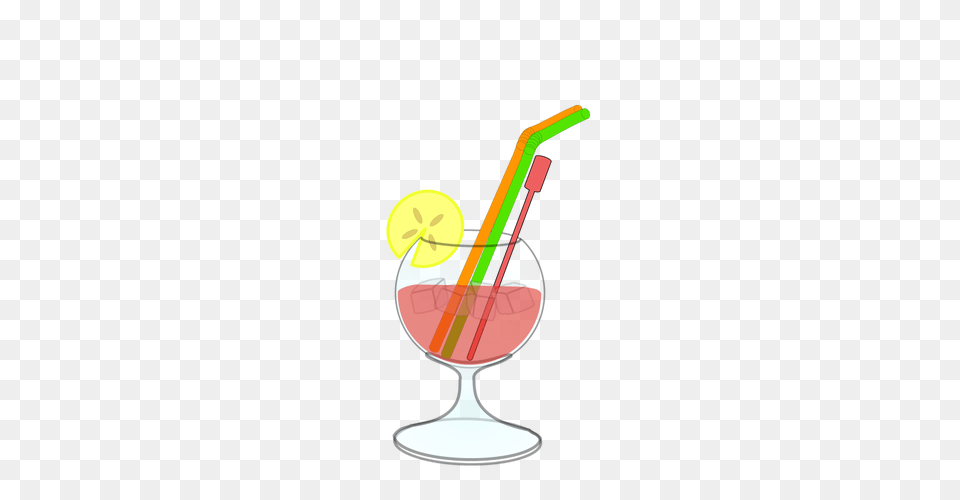 Vector Drawing Of Cocktail In Glass, Alcohol, Beverage, Smoke Pipe Png Image