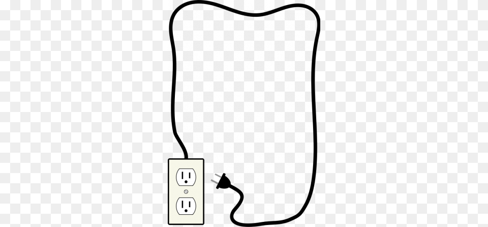 Vector Drawing Of Electricity Plug, Electrical Device, Electrical Outlet Free Png Download