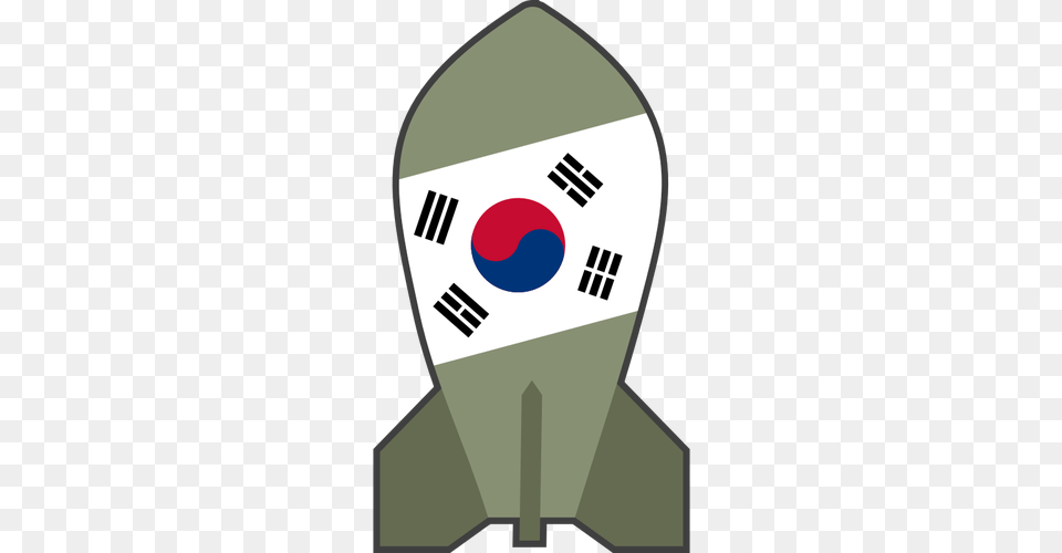 Vector Drawing Of Hypothetical South Korean Nuclear Bomb Public, Disk, Logo Free Transparent Png